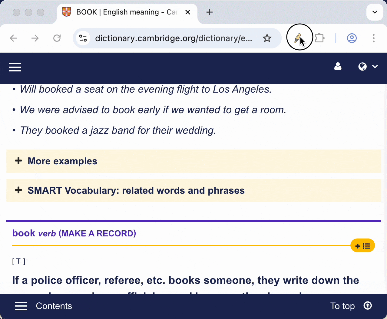 Reveal hidden content