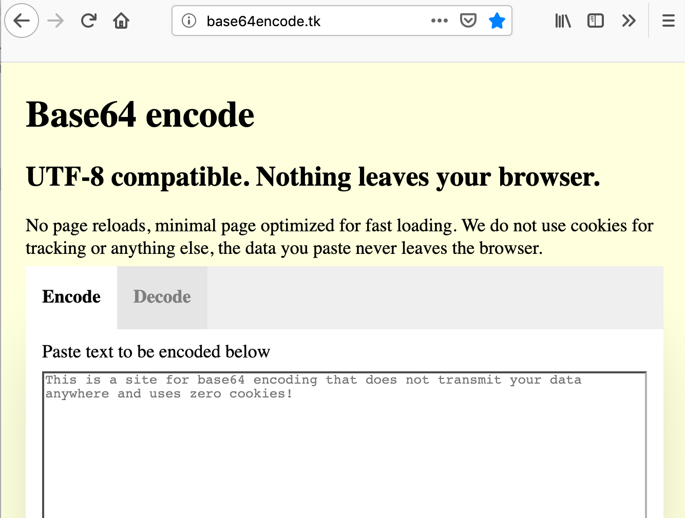 Securely base64 decode encode online